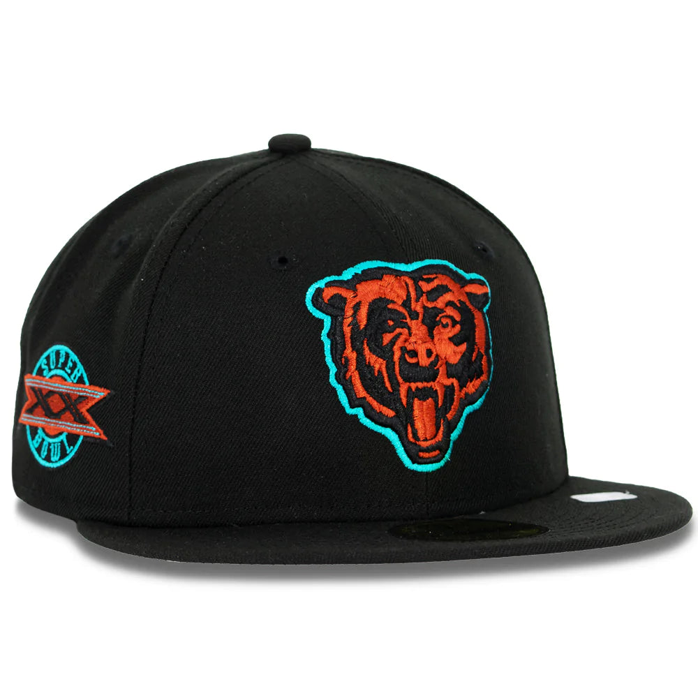 New Era x Just Sports Chicago Bears Red Rock 59FIFTY Fitted Hat