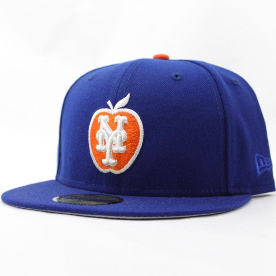 New Era New York Mets Big Apple Royal Blue & Orange Fitted Hat