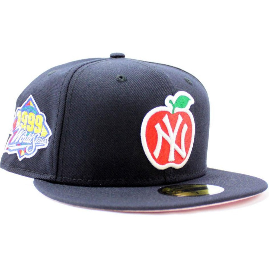New Era Big Apple New York Yankees 59Fifty Fitted Hat / Pink Undervisor