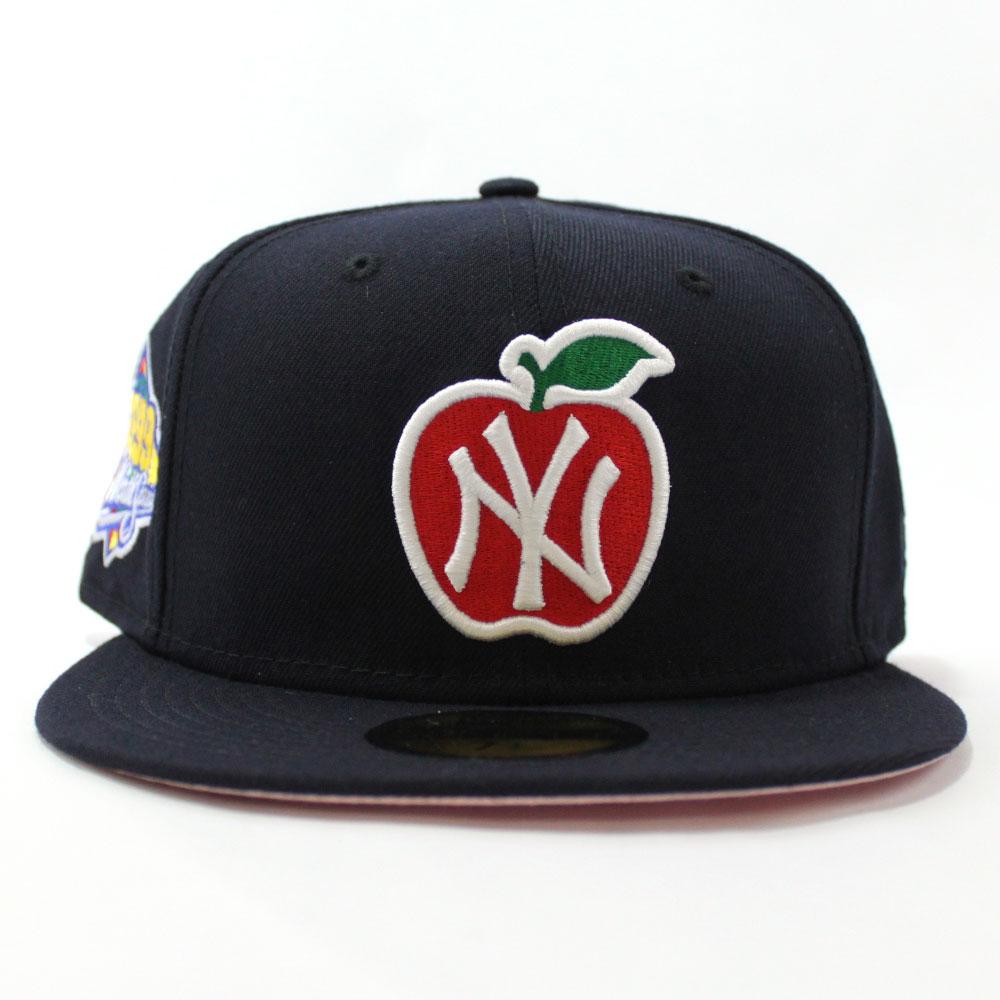 New Era Big Apple New York Yankees 59Fifty Fitted Hat / Pink Undervisor