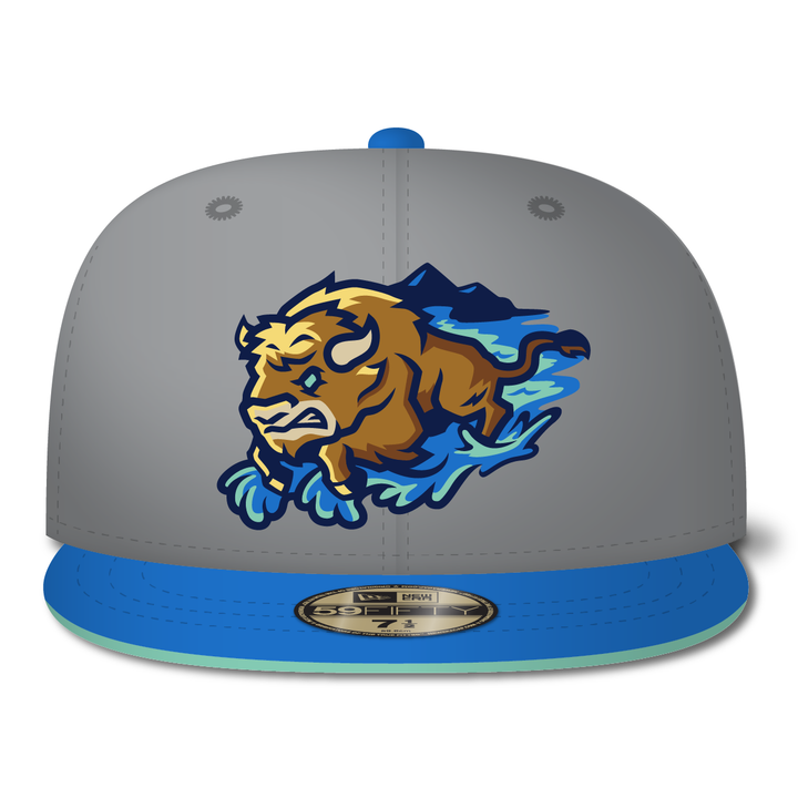 New Era Bison Express 59FIFTY Fitted Hat