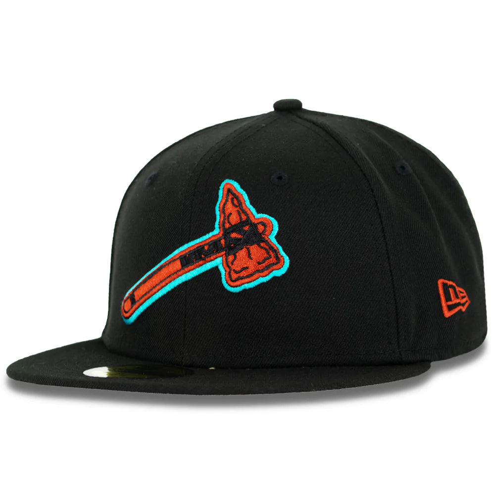 New Era x Just Sports Atlanta Braves Red Rock 59FIFTY Fitted Hat