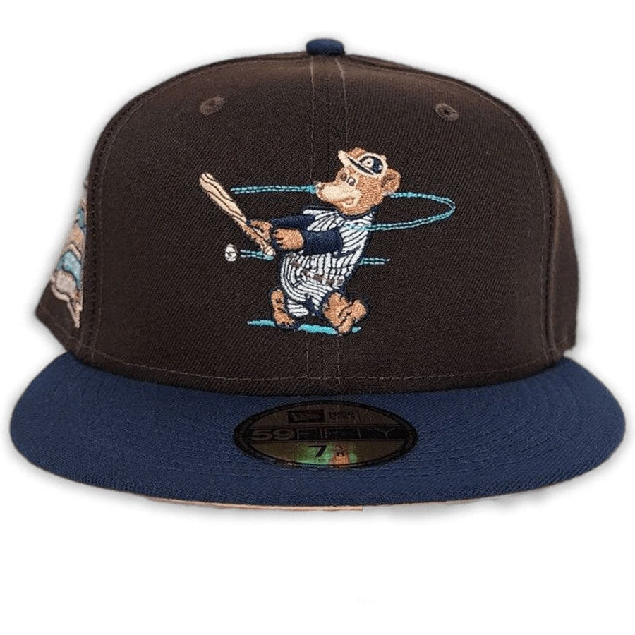 New Era Denver Bears Brown/Navy Blue Hometown Collection 59FIFTY Fitted Hat