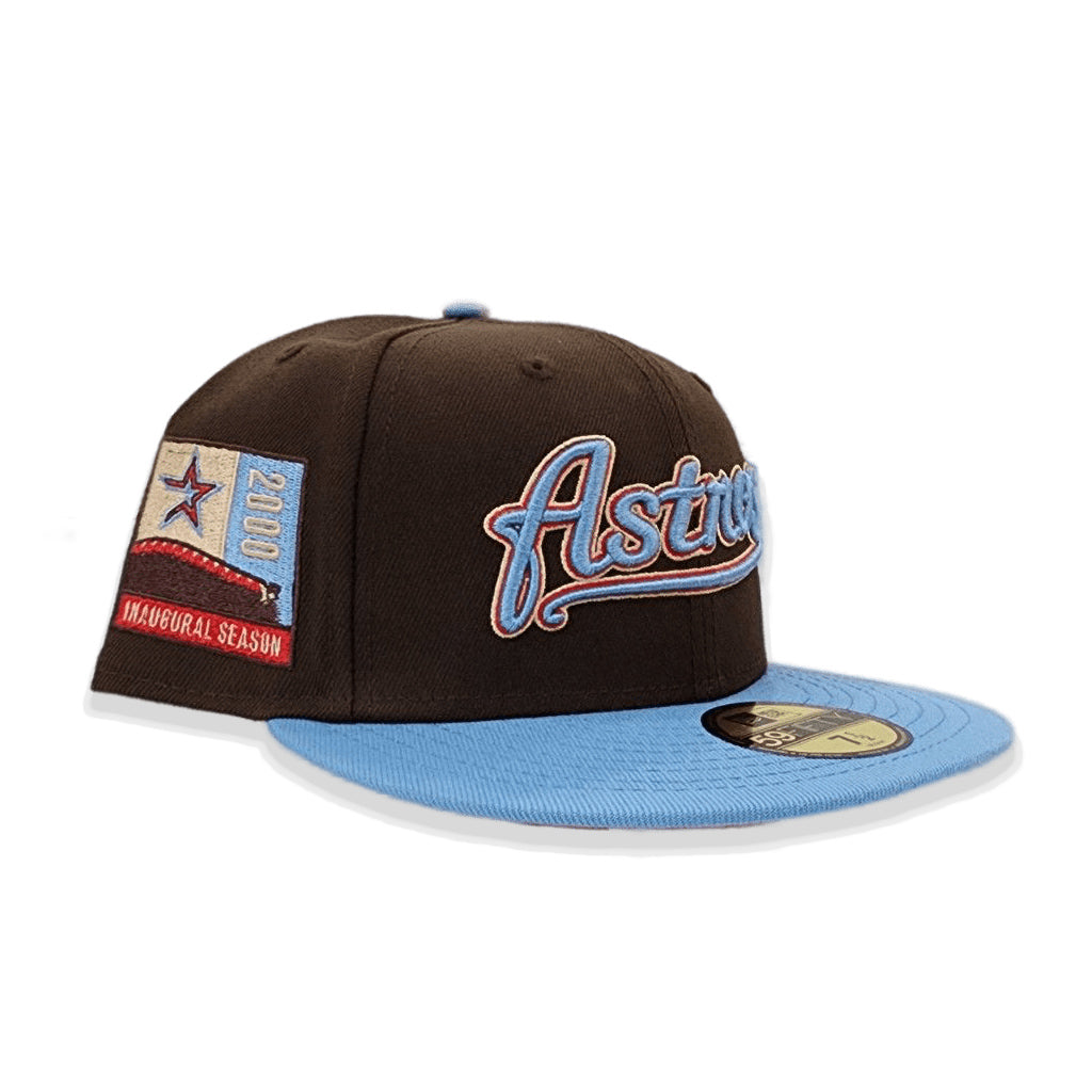 New Era Houston Astros Brown/Icy  2000 Inaugural Season 59FIFTY Fitted Hat