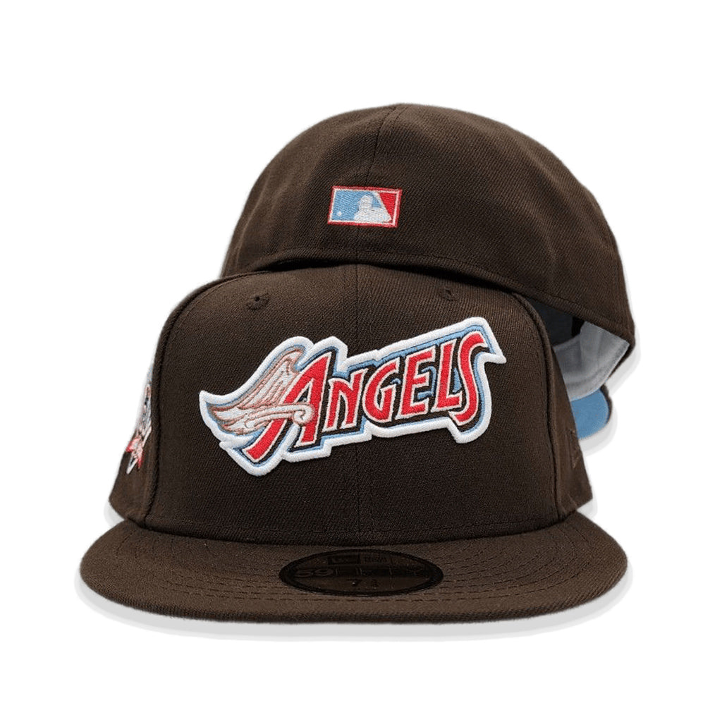 New Era Anaheim Angels Brown/Icy 60th Anniversary 59FIFTY Fitted Hat
