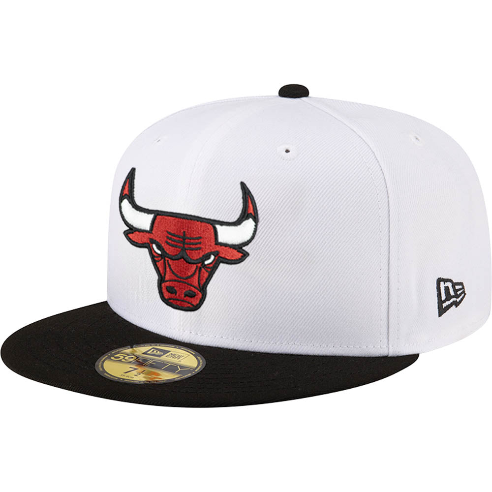 New Era x JS Chicago Bulls "Snow" White 2023 59FIFTY Fitted Hat