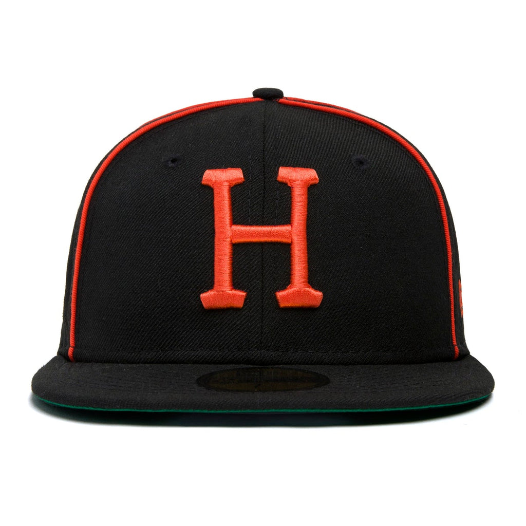 New Era x HUF Classic H Black/Red 59FIFTY Fitted Hat