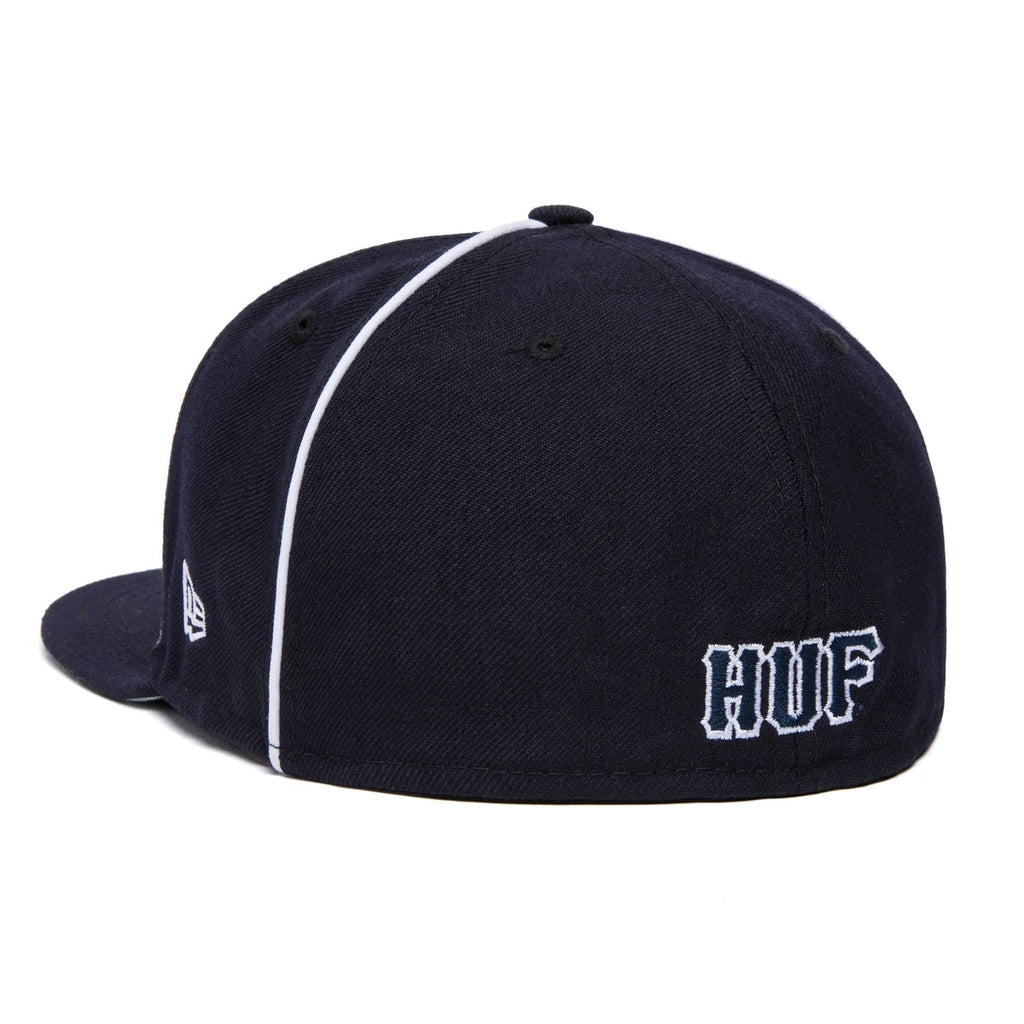New Era x HUF Classic H Navy/White 59FIFTY Fitted Hat
