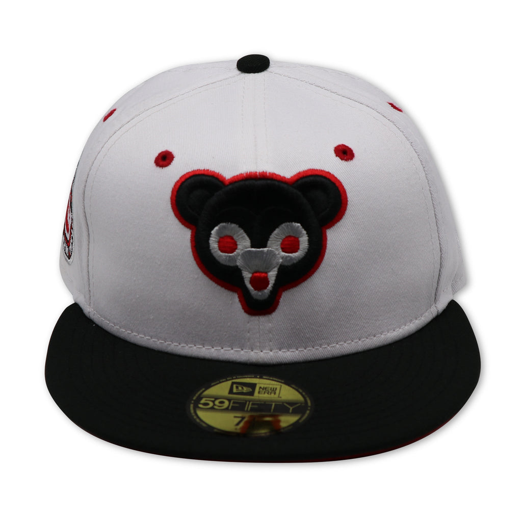 New Era Chicago Cubs White/Black/Red Cooperstown 1962 All-Star Game 59FIFTY Fitted Hat