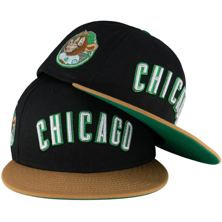 New Era Chicago Cubs Canvas Black/Light Bronze 59FIFTY Fitted Hat