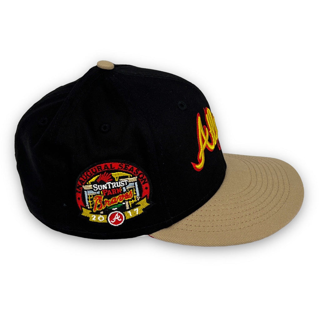 Casquette New Era Atlanta Braves Club Pack - Taille 7 5/8, édition Rare Imprimé Cow, Neuve Avec étiquette