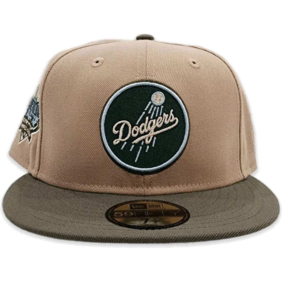 New Era Los Angeles Dodgers Camel/Olive Green 40th Anniversary 59FIFTY Fitted Hat