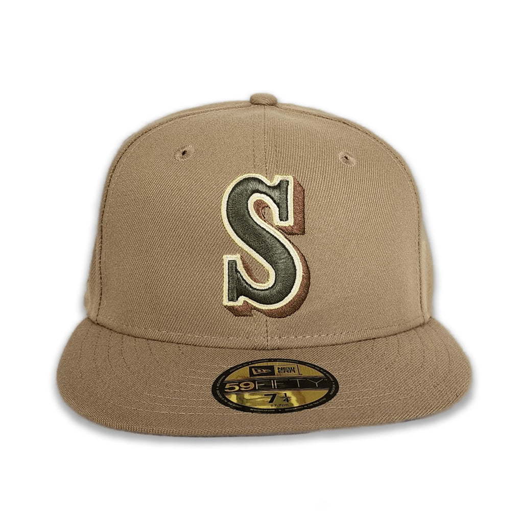 New Era Seattle Mariners 30th Anniversary Khaki 59FIFTY Fitted Hat