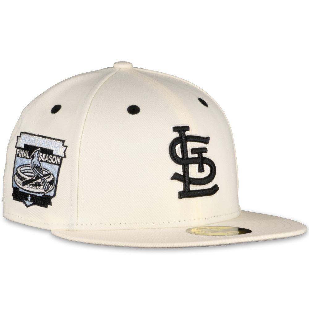 New Era St. Louis Cardinals White Ivory Box Score 2023 59FIFTY Fitted Hat