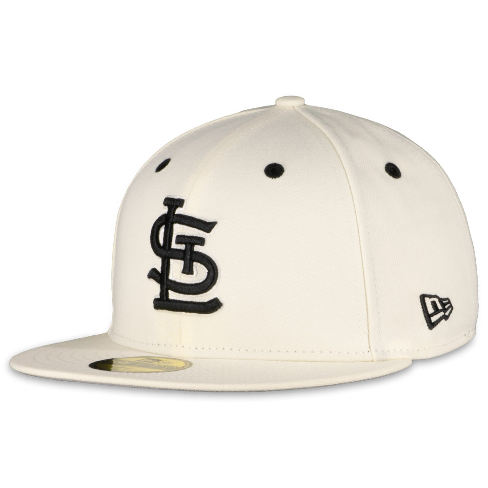 New Era St. Louis Cardinals White Ivory Box Score 2023 59FIFTY Fitted Hat