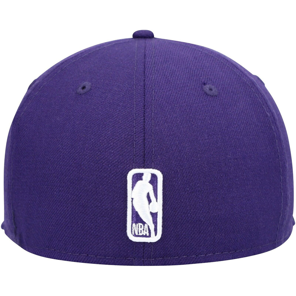 New Era Charlotte Hornets Purple Hardwood Classics Collection 59FIFTY Fitted Hat