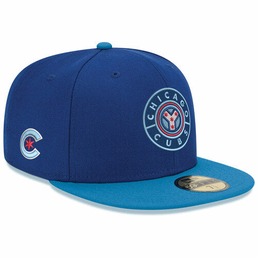 New Era Chicago Cubs Infield Premier City Connect 59FIFTY Fitted Hat