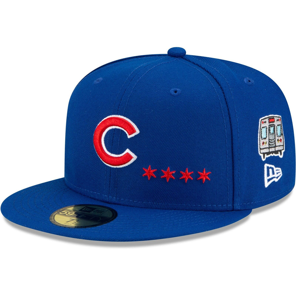 New Era Royal Chicago Cubs City Transit 59FIFTY Fitted Hat