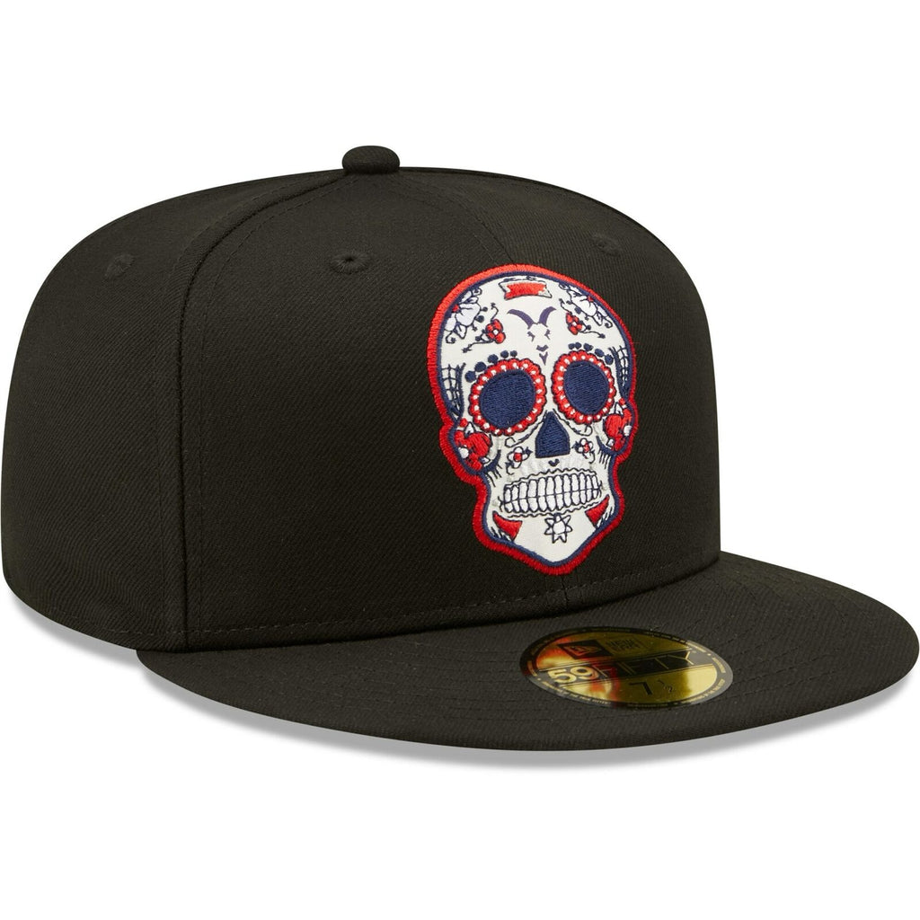 New Era Black Chivas 59FIFTY Sugar Skull Fitted Hat
