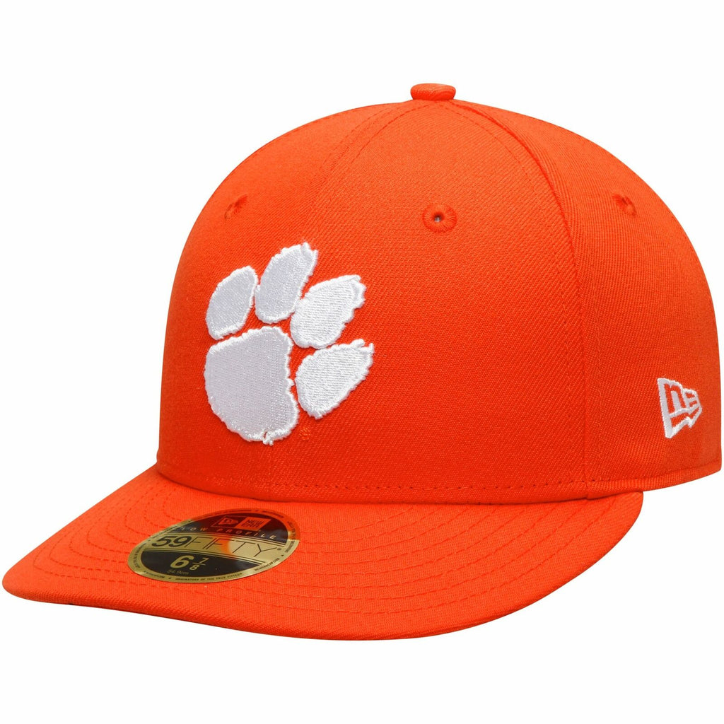 New Era Clemson Tigers Orange Basic Low Profile 59FIFTY Fitted Hat