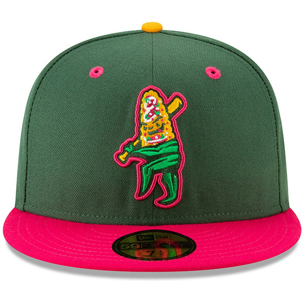 New Era Green/Pink Clinton Elotes Copa de la Diversion 59FIFTY Fitted Hat
