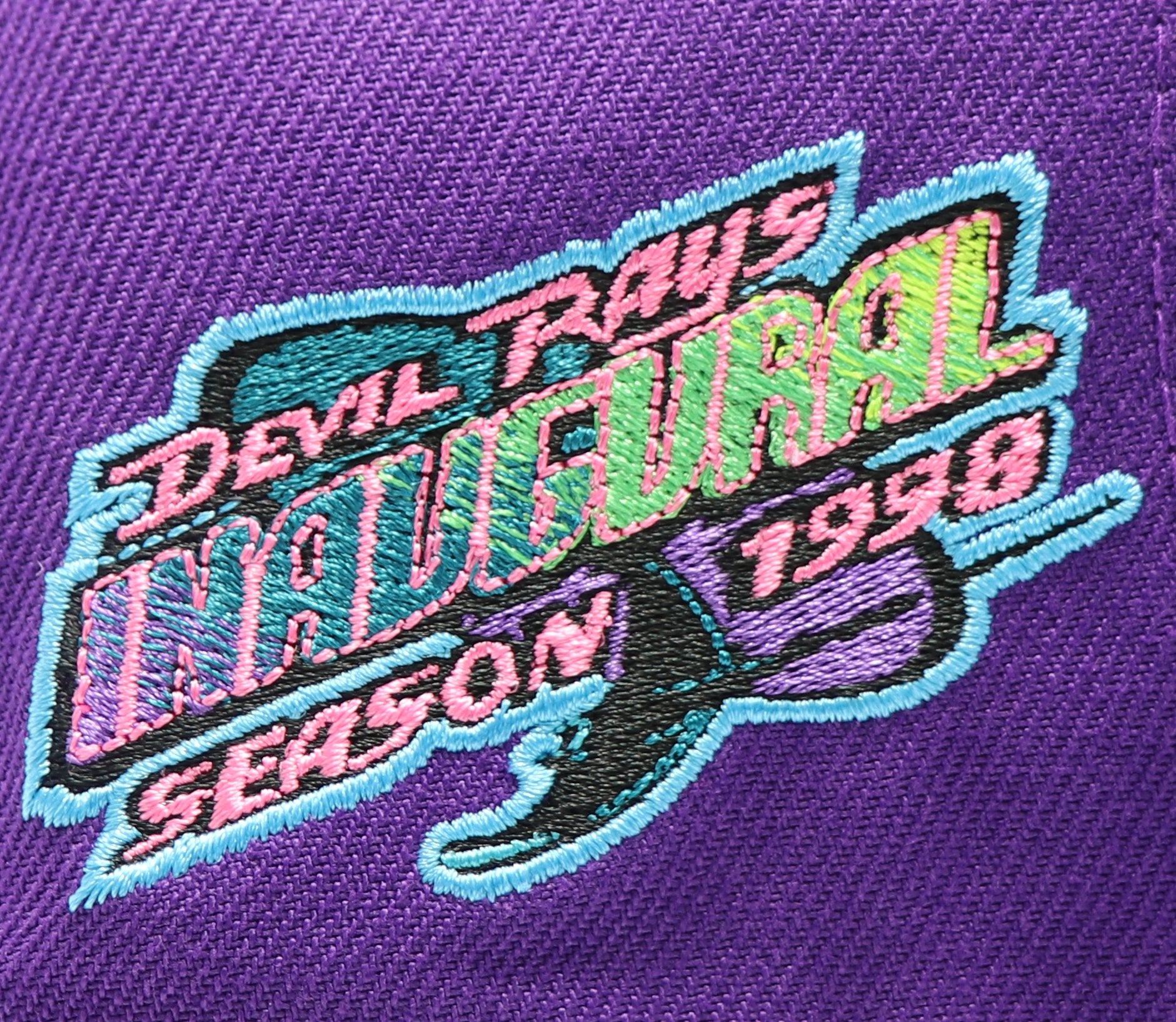 New Era Tampa Bay Devil Rays Purple 1998 Inaugural Season 59FIFTY ...