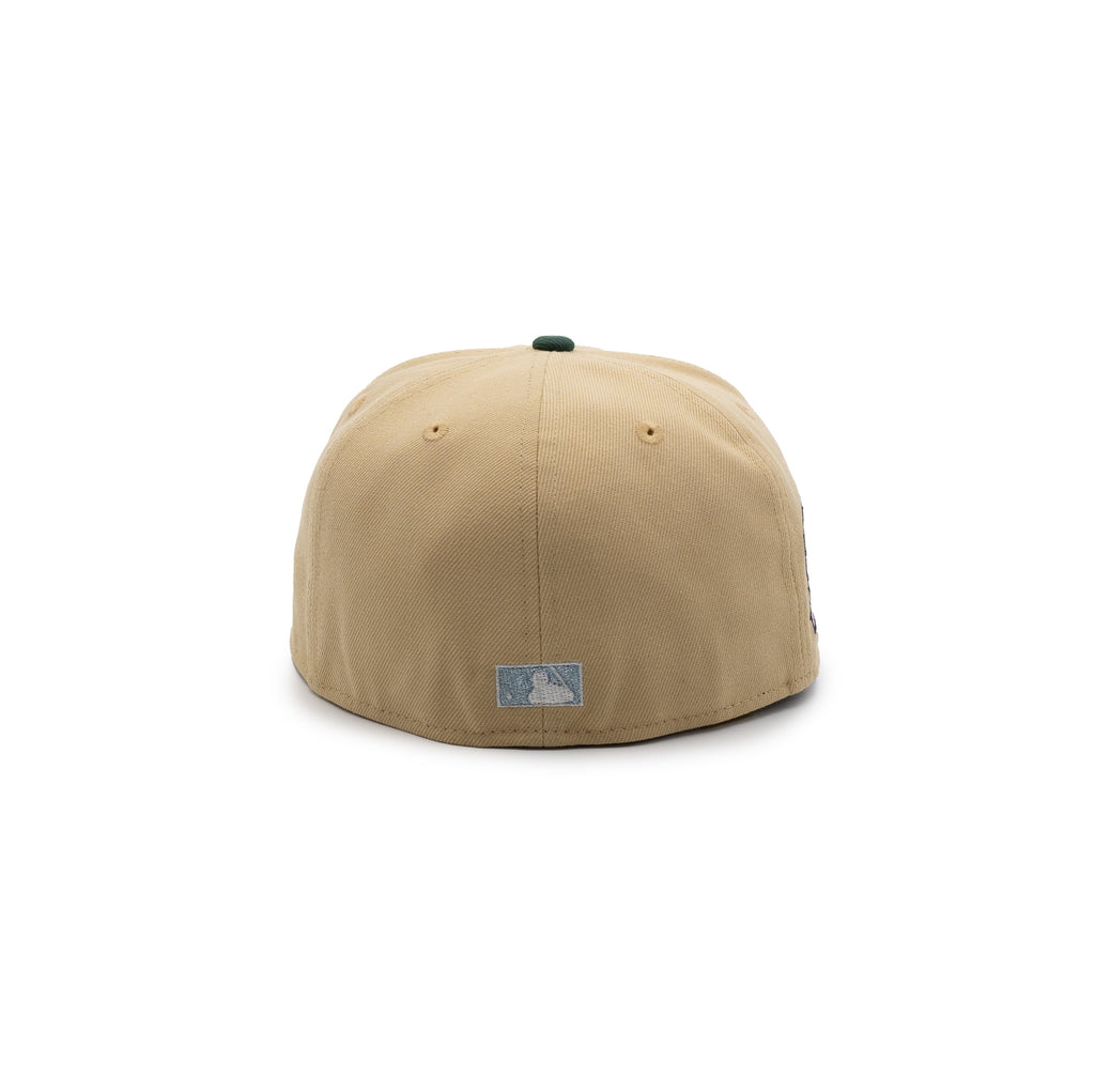 New Era x Fresh Rags Tampa Bay Rays Tropicana Field Vegas Gold/Mountain Green 59FIFTY Fitted Hat