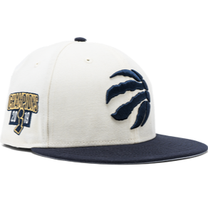 New Era Toronto Raptors Chrome Navy 2019 Championship 59FIFTY Fitted H