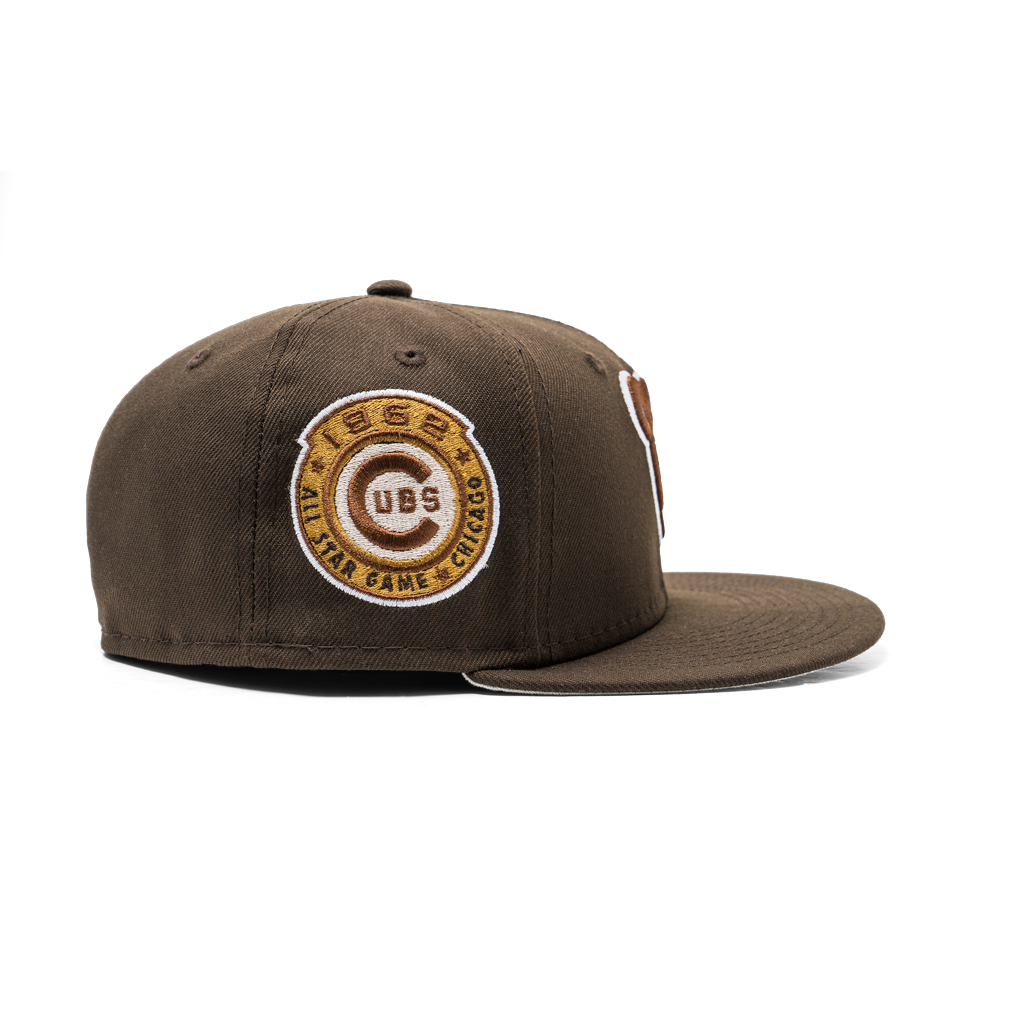 New Era Chicago Cubs Cappuccino 1962 All-Star Game 59FIFTY Fitted Hat