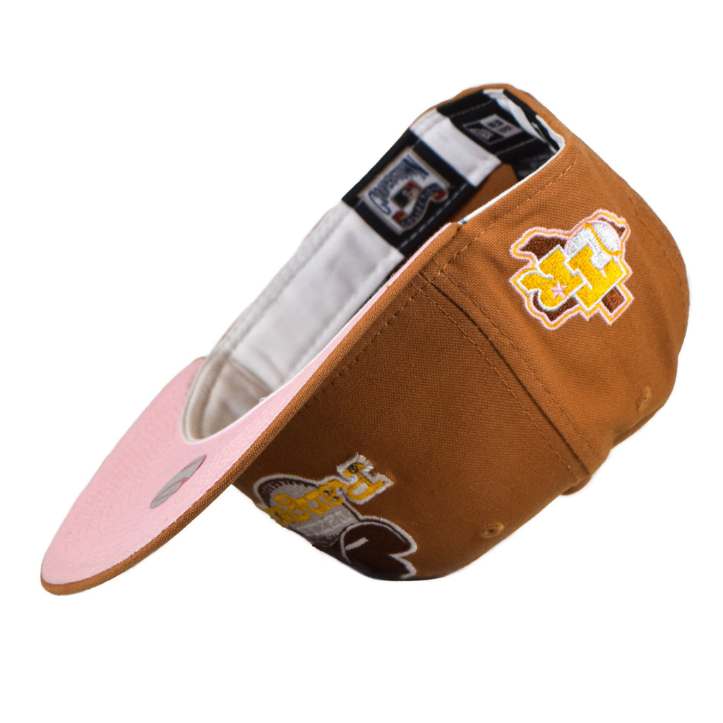 New Era Texas Rangers "Sandy Cheeks" Bikini Bottom Inspired 59FIFTY Fitted Hat