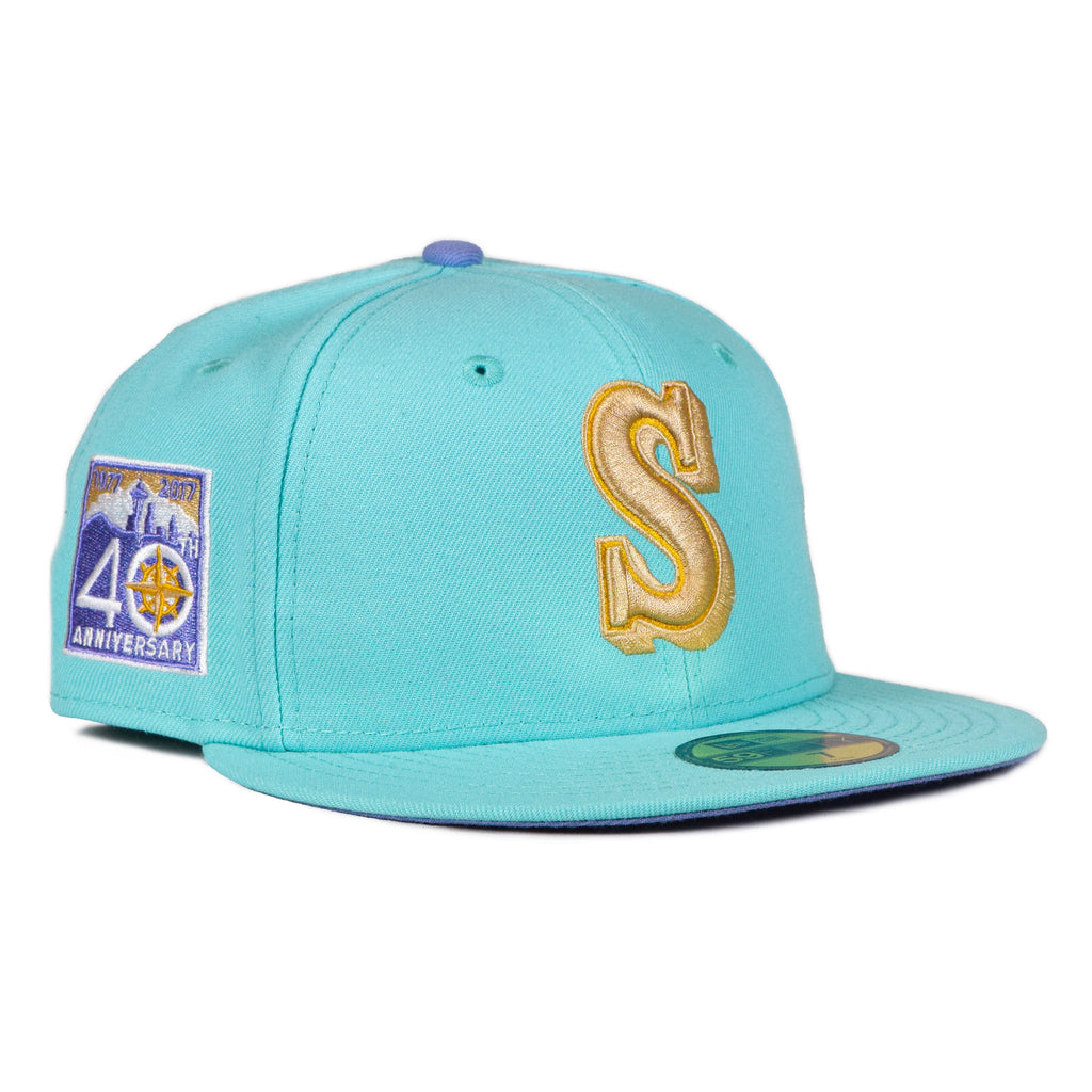 New Era Seattle Mariners "Squidward Tentacles" Bikini Bottom Inspired 59FIFTY Fitted Hat