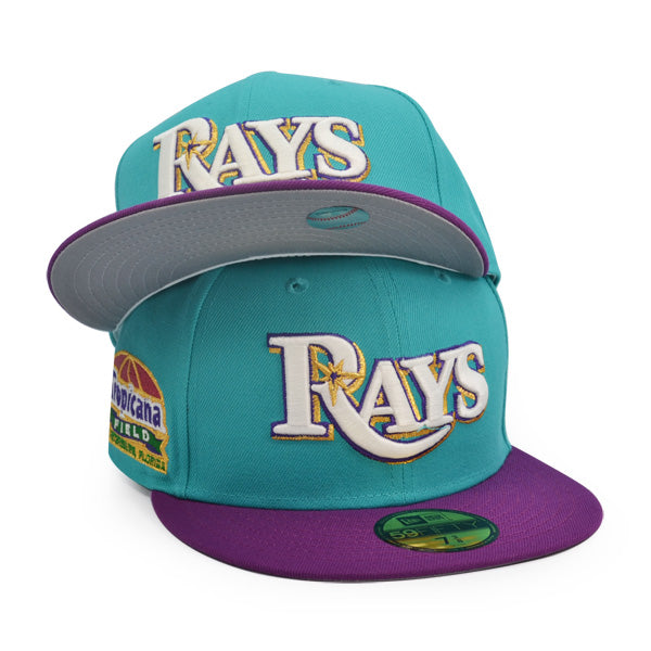 New Era Tampa Bay Rays Tropicana Field Teal/Grape 59FIFTY Fitted Hat