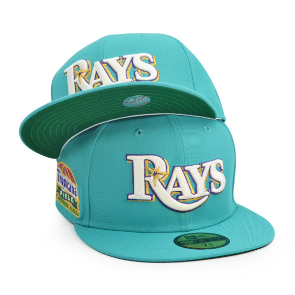 New Era Tampa Bay Rays Tropicana Field Teal 59FIFTY Fitted Hat