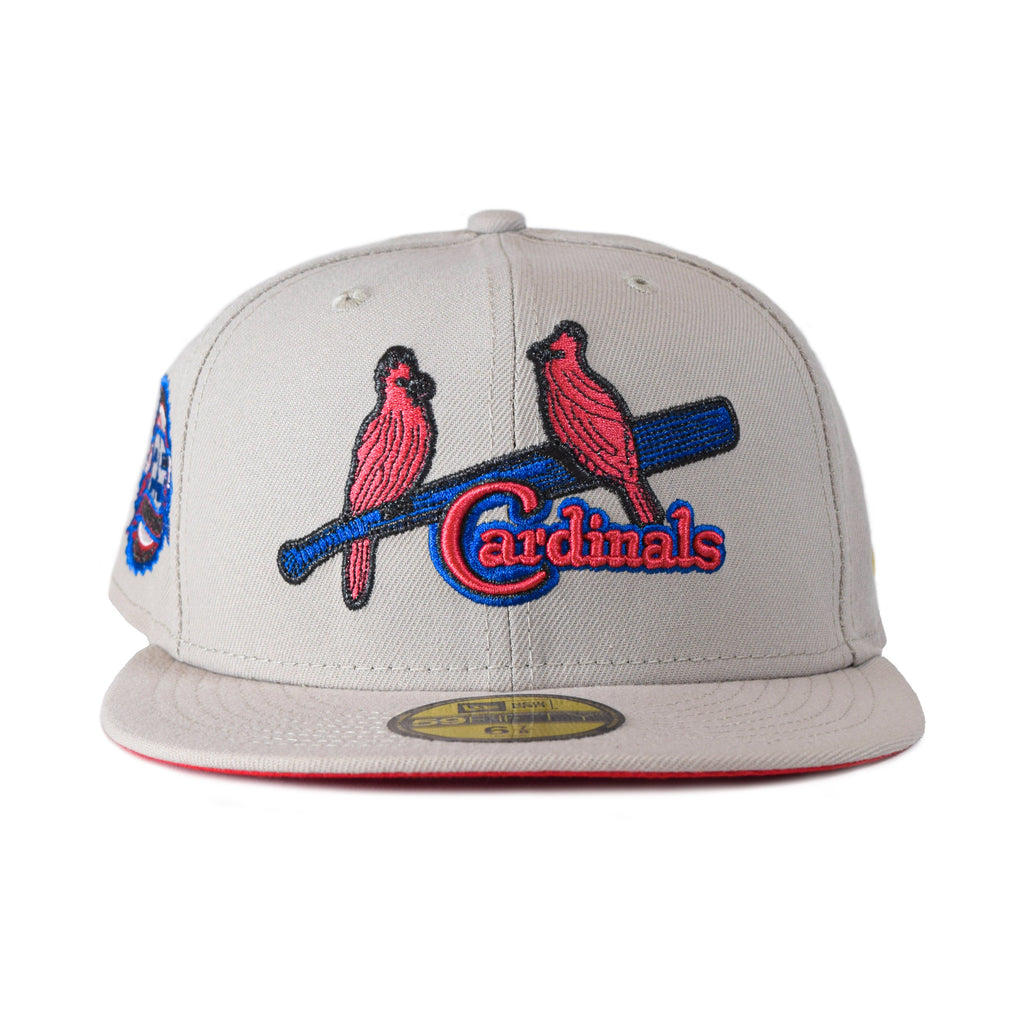New Era St. Louis Cardinals Stone 125th Anniversary Fluorescent Pink UV 59FIFTY Fitted Hat
