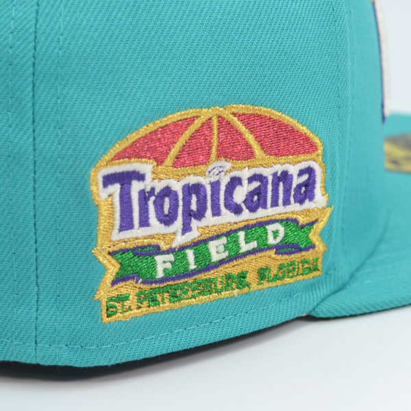 New Era Tampa Bay Rays Tropicana Field Teal 59FIFTY Fitted Hat
