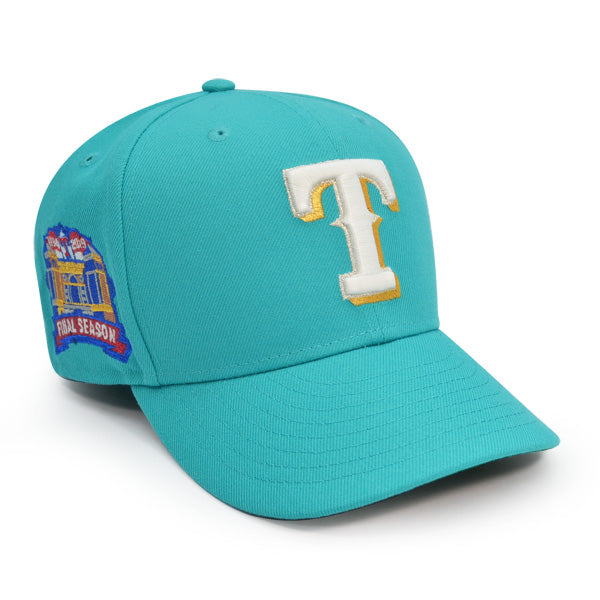 New Era Texas Rangers Final Season Teal 59FIFTY Fitted Hat