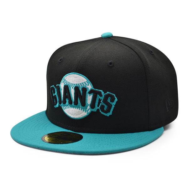 New Era San Francisco Giants Black/Teal 2014 World Champions 59FIFTY Fitted Hat