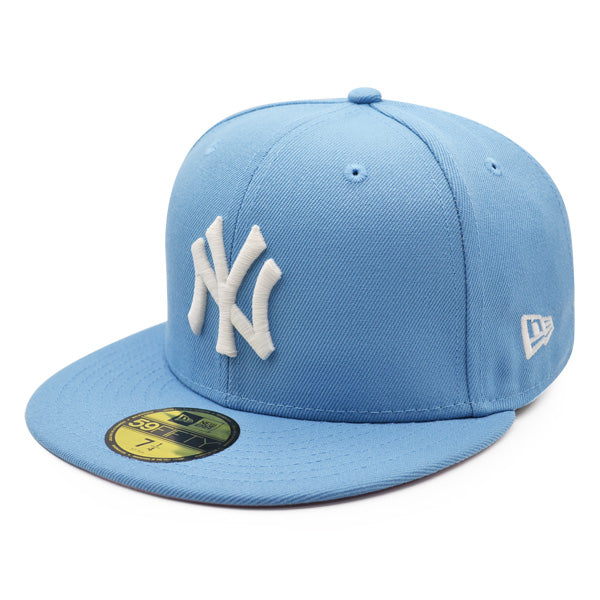 New Era New York Yankees Sky Blue 2008 All-Star Game Pink Undervisor 59FIFTY Fitted Hat