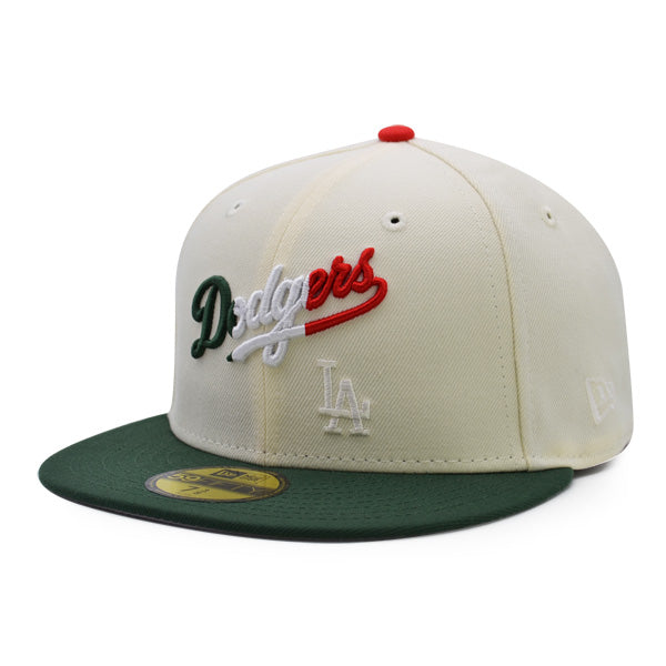 New Era Los Angeles Dodgers 60th Anniversary Chrome/Mountain Green 59FIFTY Fitted Hat