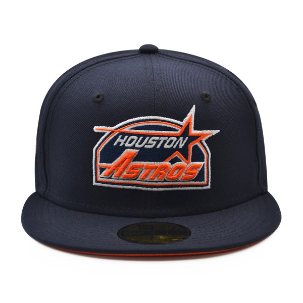 New Era Houston Astros Navy/Orange 1962-2006 45th Anniversary 59FIFTY Fitted Hat