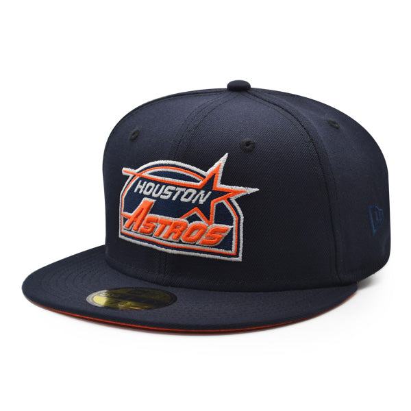 New Era Houston Astros Navy/Orange 1962-2006 45th Anniversary 59FIFTY Fitted Hat