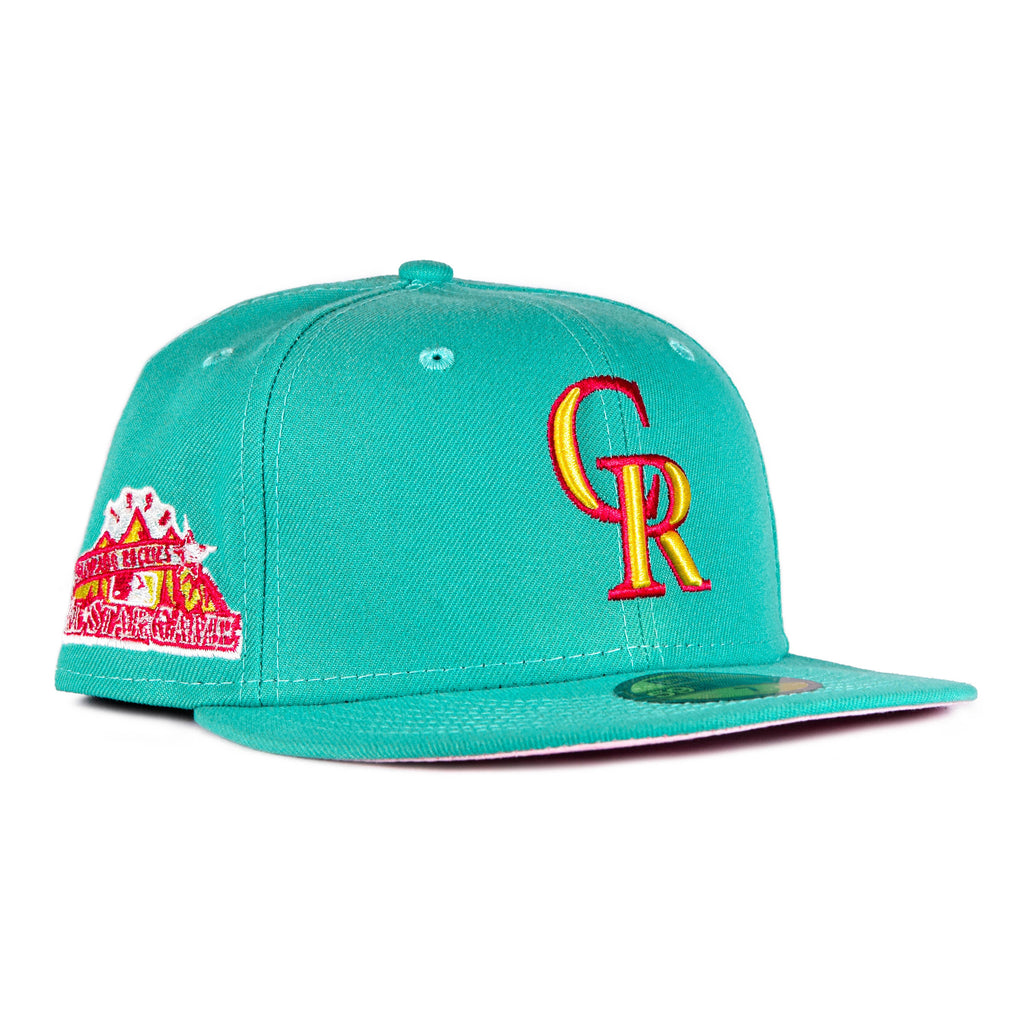 New Era Colorado Rockies Mint Bliss 59FIFTY Fitted Hat