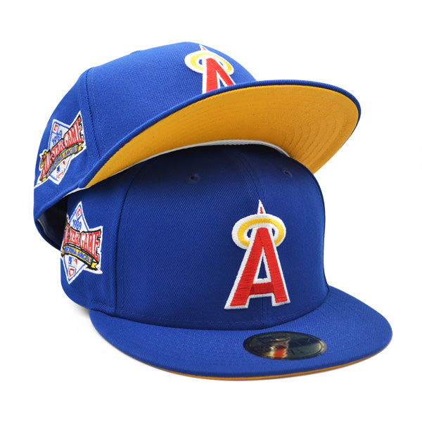 New Era California Angels Royal/Red/Gold 1989 All-Star Game 59FIFTY Fitted Hat