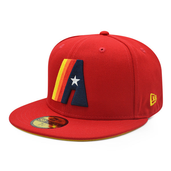New Era Houston Astros Prototype Red 20th Anniversary 59FIFTY Fitted Hat