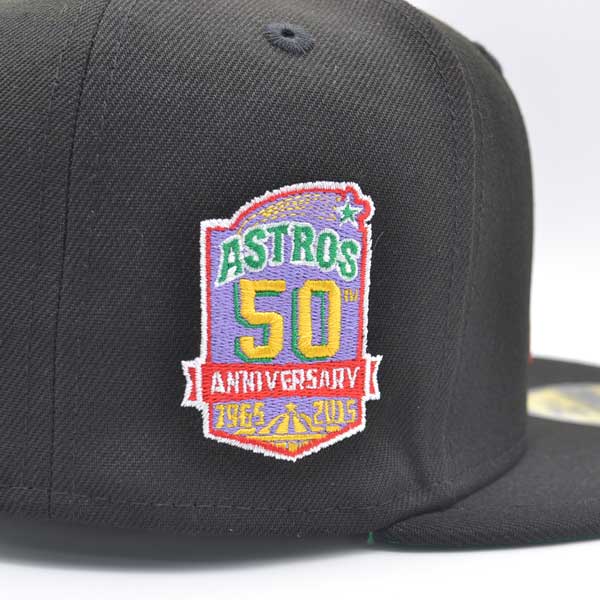 New Era Houston Astros Prototype Black 50th Anniversary 59FIFTY Fitted Hat