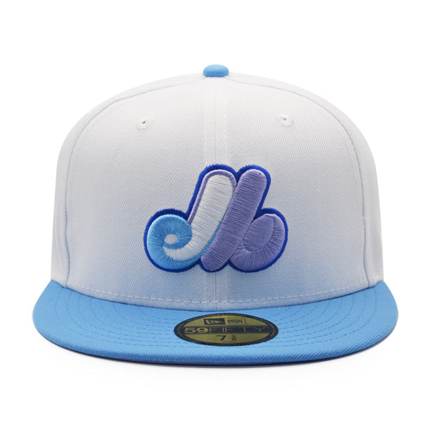 New Era Montreal Expos 35th Anniversary White/Sky Blue 59FIFTY Fitted Hat