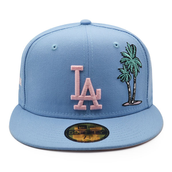 Blue and pink dodger hat Clearance