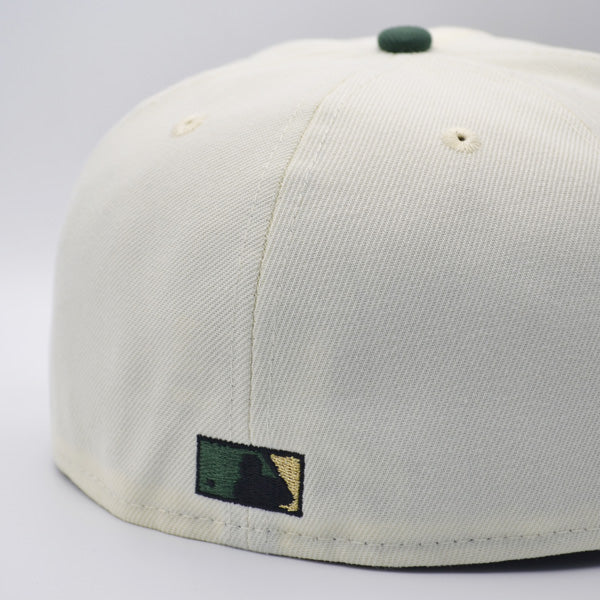 New Era Tampa Bay Devil Rays White/Pine/Gold 10 Season 59FIFTY Fitted Hat