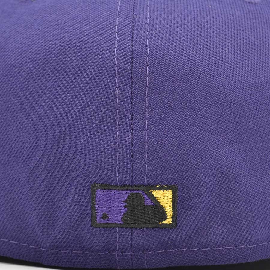 New Era Anaheim Angels Purple/Black 40th Anniversary 59FIFTY Fitted Hat