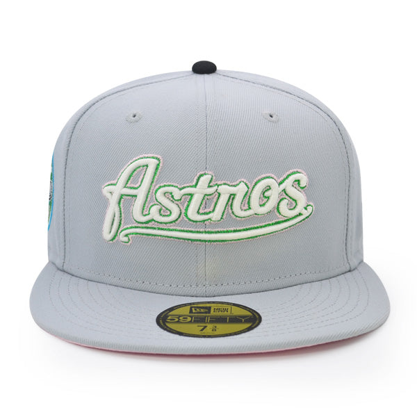 New Era Houston Astros 45 Years Gray/Pink UV 59FIFTY Fitted Hat